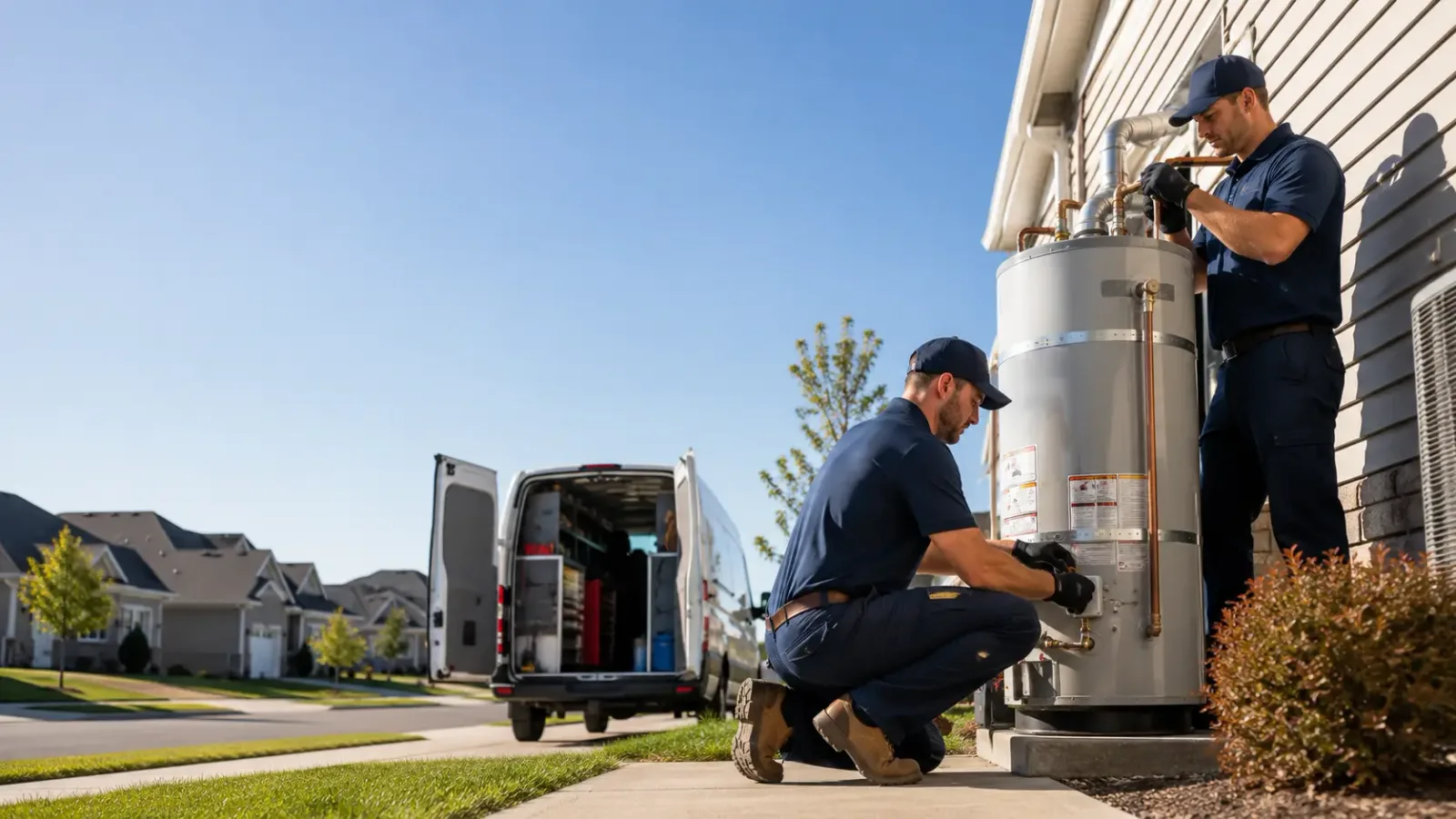 Water Heater Installation in Corning, KS